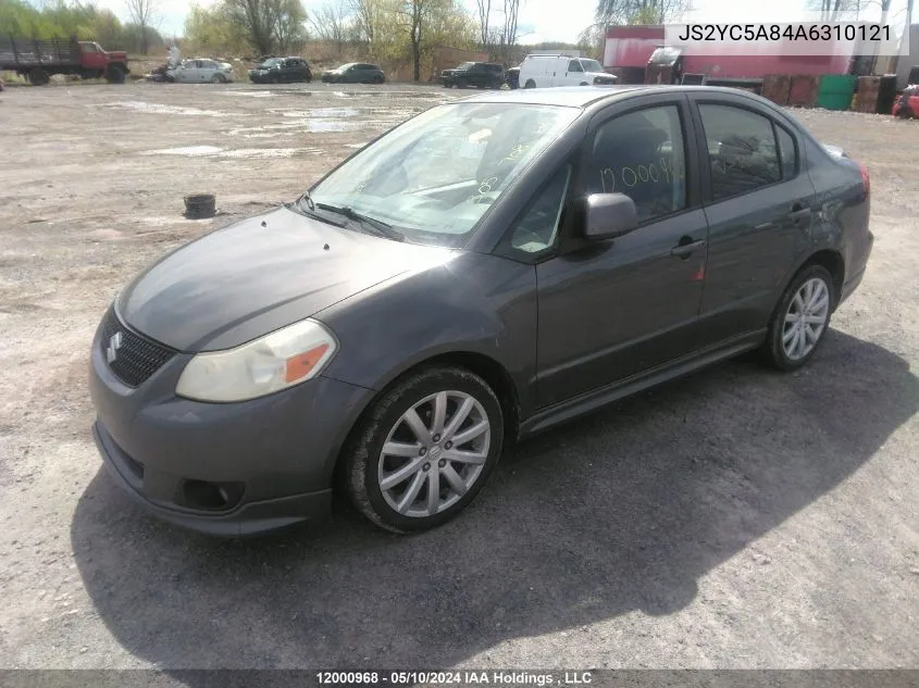 2010 Suzuki Sx4 Sport VIN: JS2YC5A84A6310121 Lot: 12000968