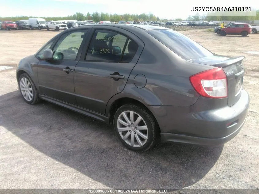 JS2YC5A84A6310121 2010 Suzuki Sx4 Sport