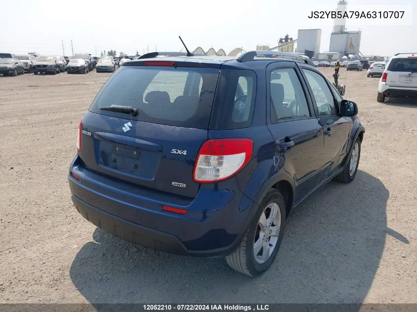 2010 Suzuki Sx4 Hatchback VIN: JS2YB5A79A6310707 Lot: 12052210