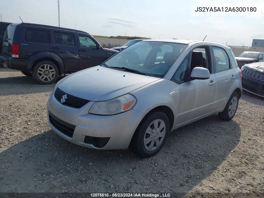 2010 Suzuki Sx4 VIN: JS2YA5A12A6300180 Lot: 12075510