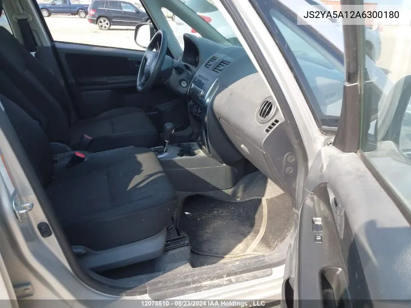 JS2YA5A12A6300180 2010 Suzuki Sx4