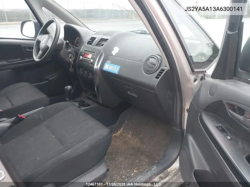 JS2YA5A13A6300141 2010 Suzuki Sx4