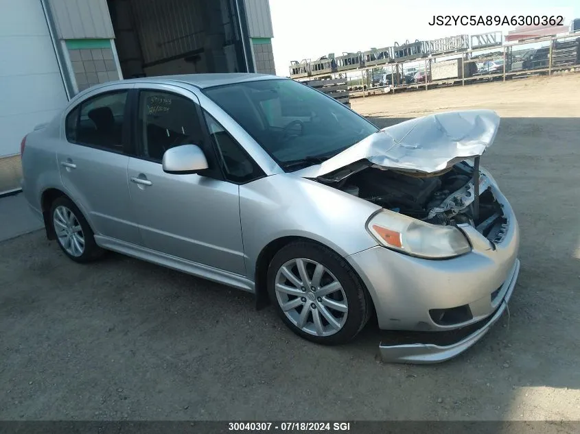 JS2YC5A89A6300362 2010 Suzuki Sx4 Sport