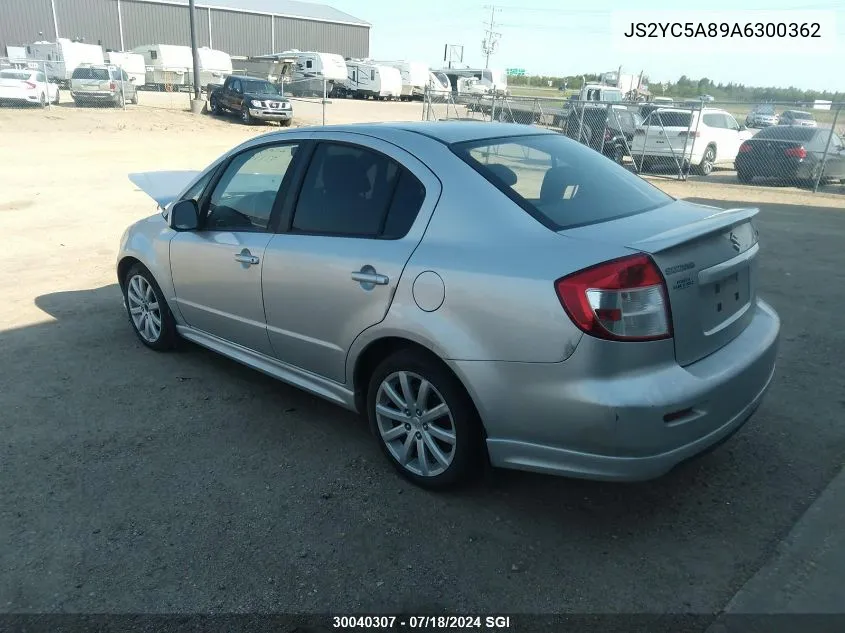 2010 Suzuki Sx4 Sport VIN: JS2YC5A89A6300362 Lot: 30040307