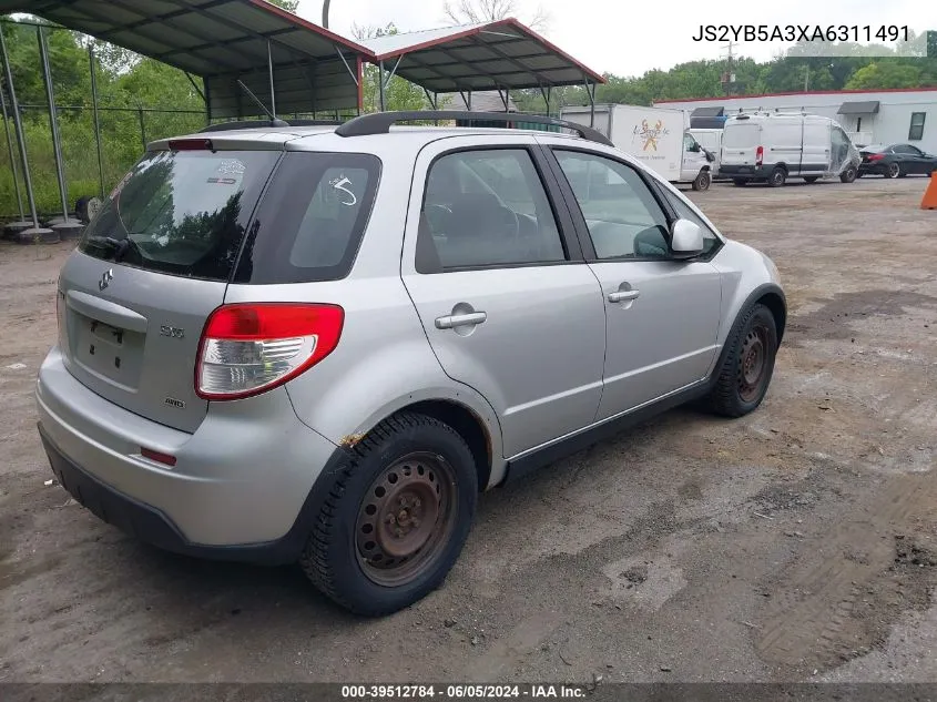 2010 Suzuki Sx4 Technology VIN: JS2YB5A3XA6311491 Lot: 39512784