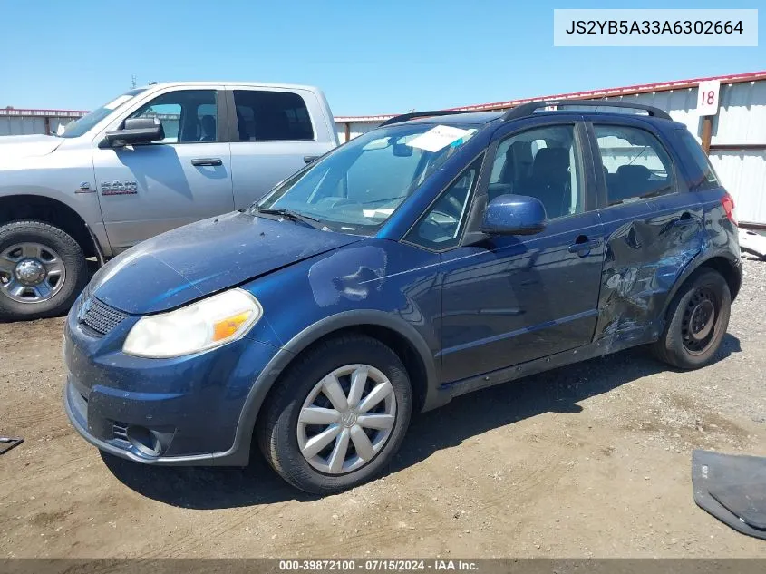 2010 Suzuki Sx4 Technology VIN: JS2YB5A33A6302664 Lot: 39872100