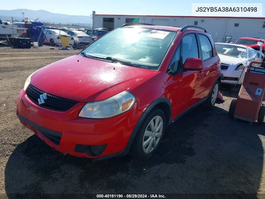 JS2YB5A38A6310498 2010 Suzuki Sx4 Technology