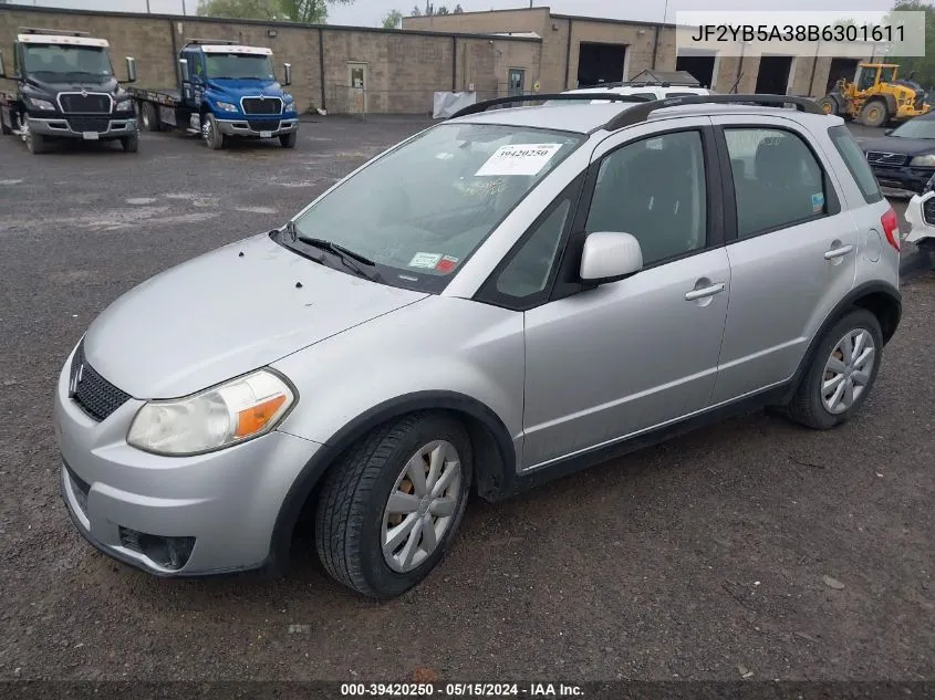 2011 Suzuki Sx4 VIN: JF2YB5A38B6301611 Lot: 39420250