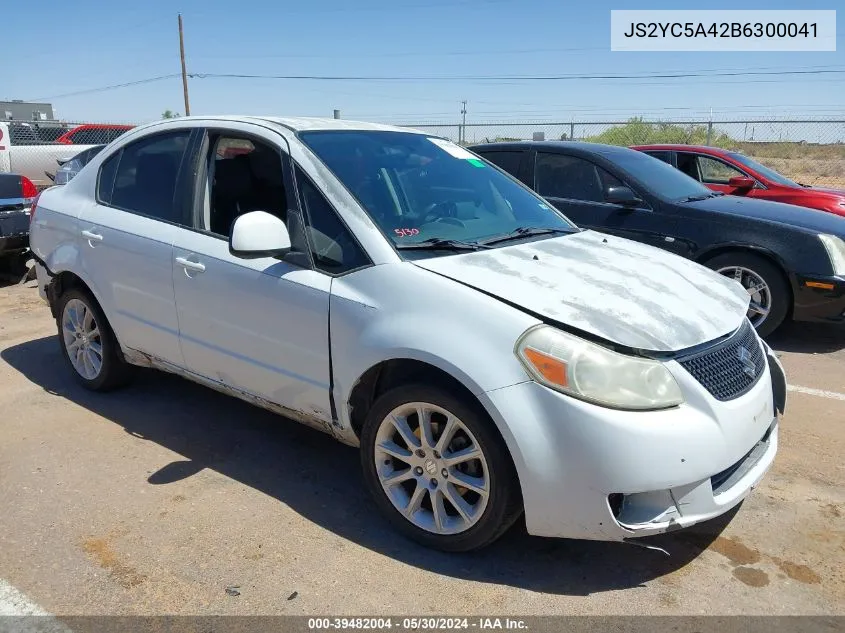 2011 Suzuki Sx4 Sport VIN: JS2YC5A42B6300041 Lot: 39482004