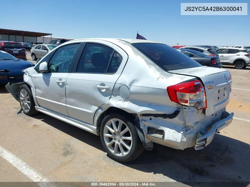 2011 Suzuki Sx4 Sport VIN: JS2YC5A42B6300041 Lot: 39482004