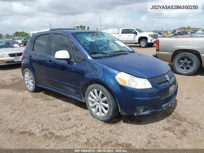 JS2YA5A52B6300250 2011 Suzuki Sx4 Technology (Nav)