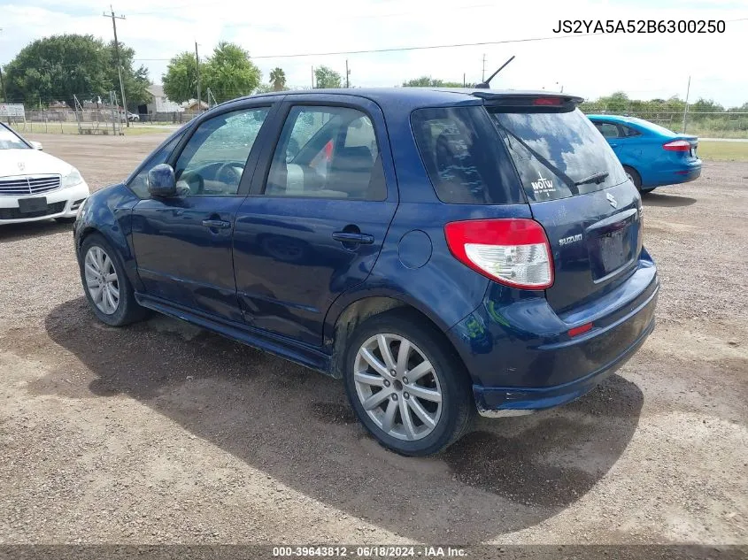 2011 Suzuki Sx4 Technology (Nav) VIN: JS2YA5A52B6300250 Lot: 39643812