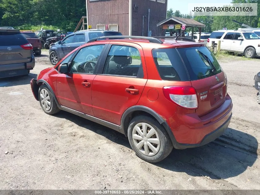 2011 Suzuki Sx4 VIN: JS2YB5A3XB6301626 Lot: 39710653