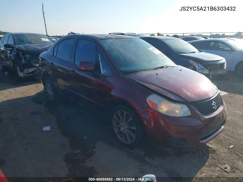 2011 Suzuki Sx4 Le/Le Anniversary Edition VIN: JS2YC5A21B6303432 Lot: 40085882