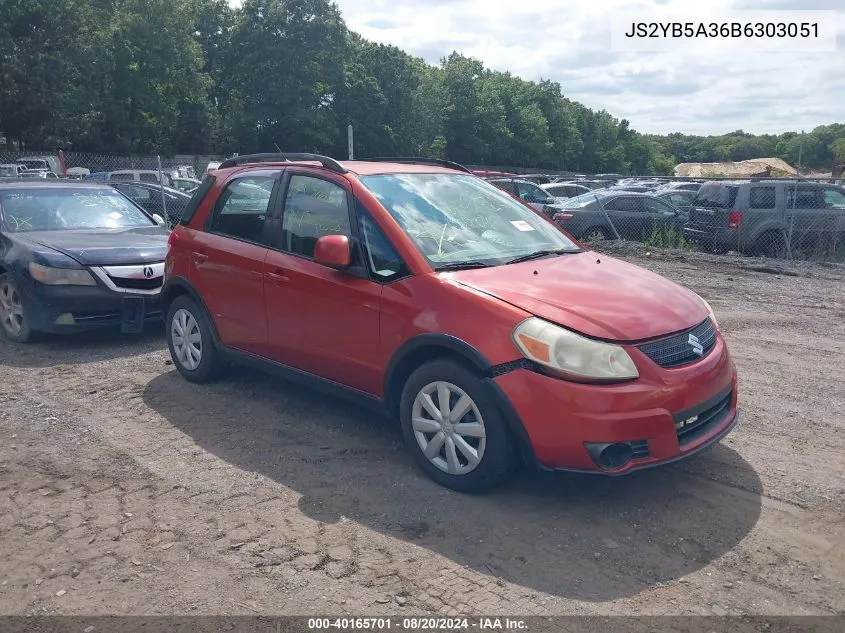 2011 Suzuki Sx4 Crossover Technology/Premium/Tech Valu Pkg (Nav) VIN: JS2YB5A36B6303051 Lot: 40165701