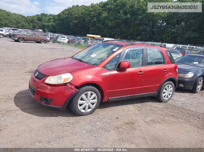 2011 Suzuki Sx4 Crossover Technology/Premium/Tech Valu Pkg (Nav) VIN: JS2YB5A36B6303051 Lot: 40165701