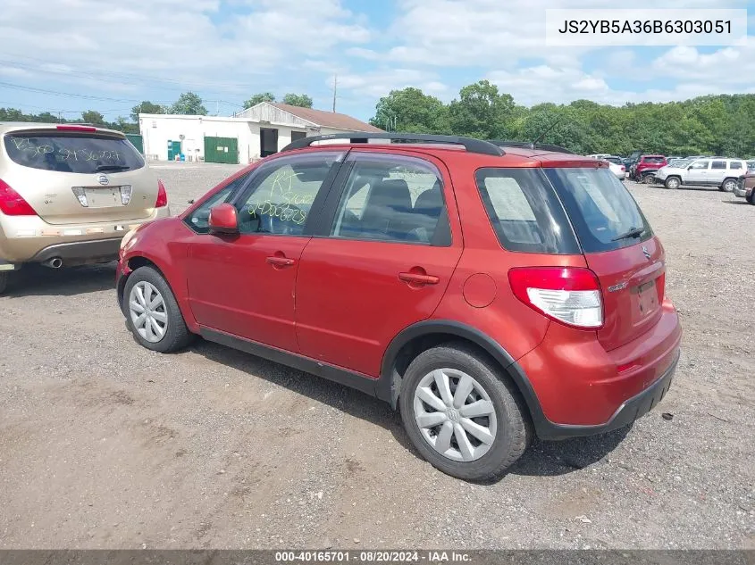 2011 Suzuki Sx4 Crossover Technology/Premium/Tech Valu Pkg (Nav) VIN: JS2YB5A36B6303051 Lot: 40165701