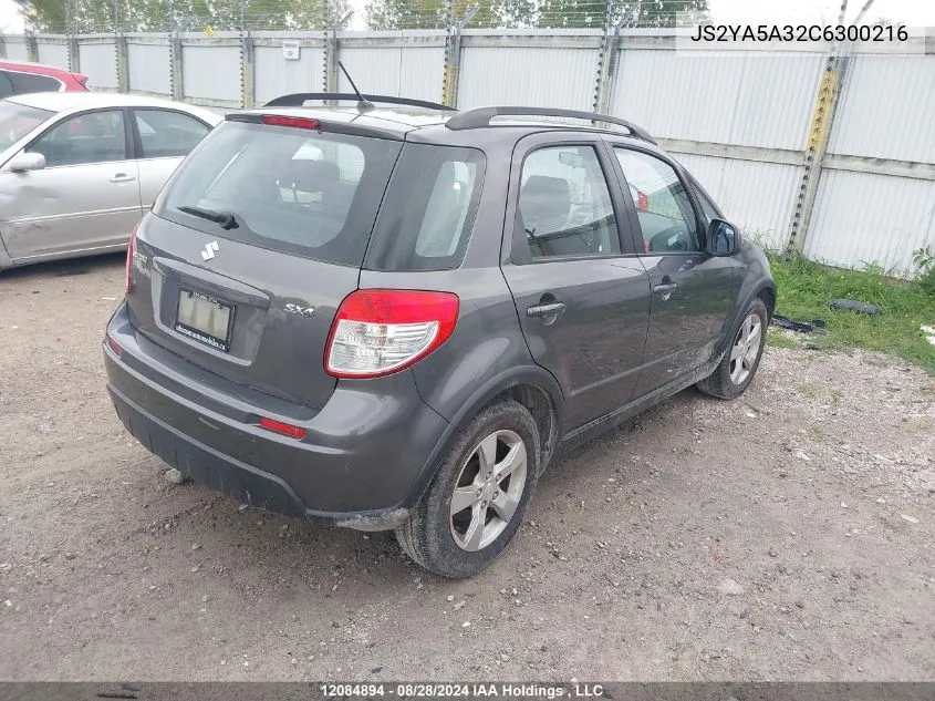 JS2YA5A32C6300216 2012 Suzuki Sx4