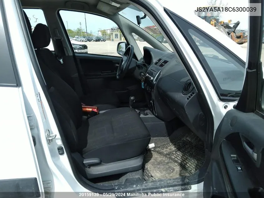 JS2YA5A18C6300039 2012 Suzuki Sx4