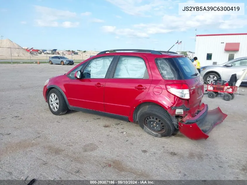 2012 Suzuki Sx4 Premium/Tech Valu Pkg (Nav) VIN: JS2YB5A39C6300419 Lot: 39387186