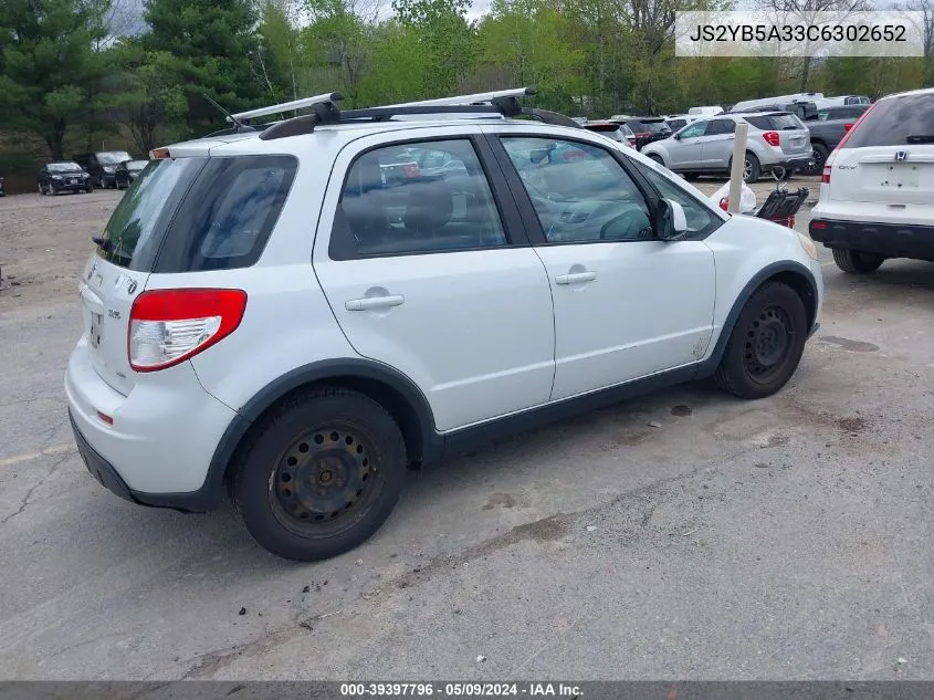 2012 Suzuki Sx4 Premium/Tech Valu Pkg (Nav) VIN: JS2YB5A33C6302652 Lot: 39397796