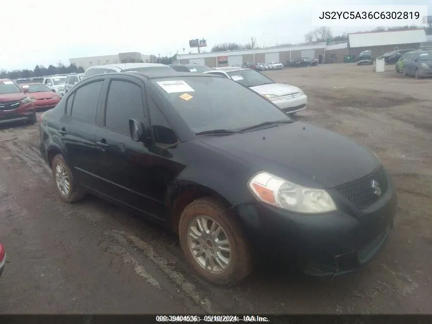 JS2YC5A36C6302819 2012 Suzuki Sx4 Le/Le Popular