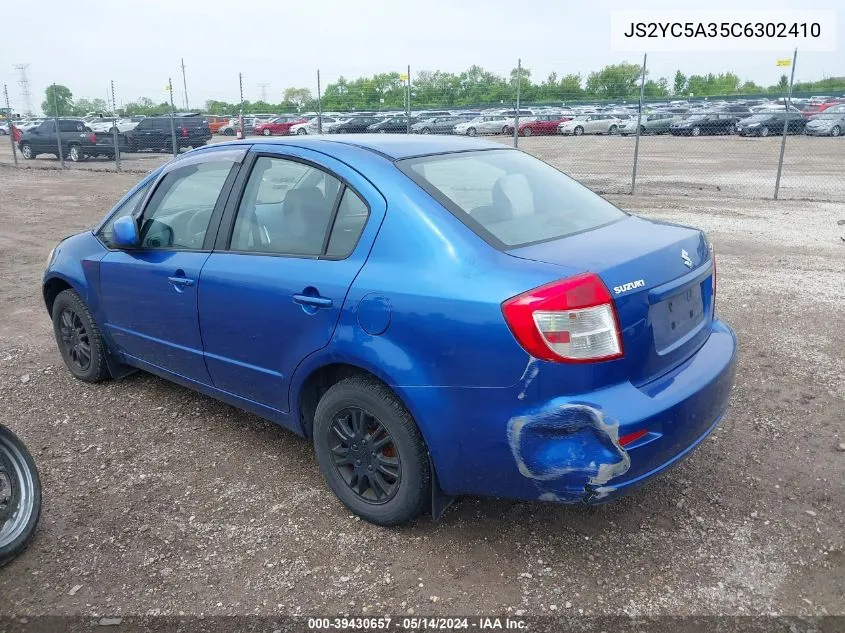 JS2YC5A35C6302410 2012 Suzuki Sx4 Le/Le Popular