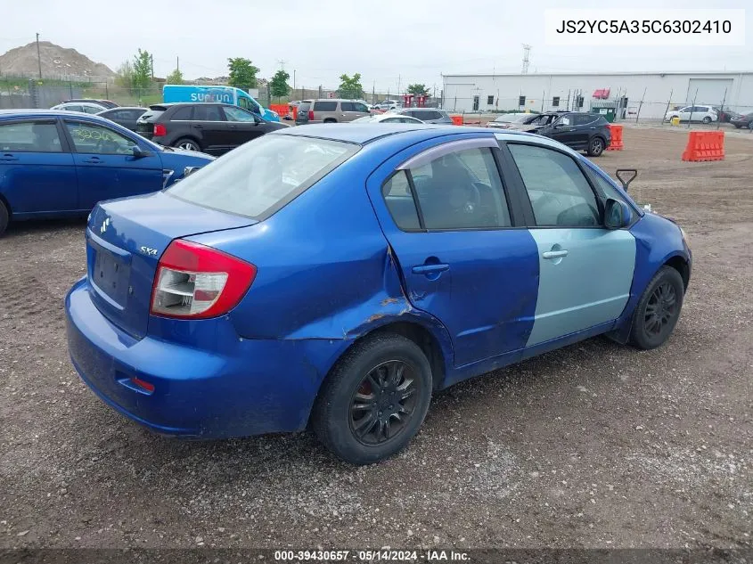 JS2YC5A35C6302410 2012 Suzuki Sx4 Le/Le Popular