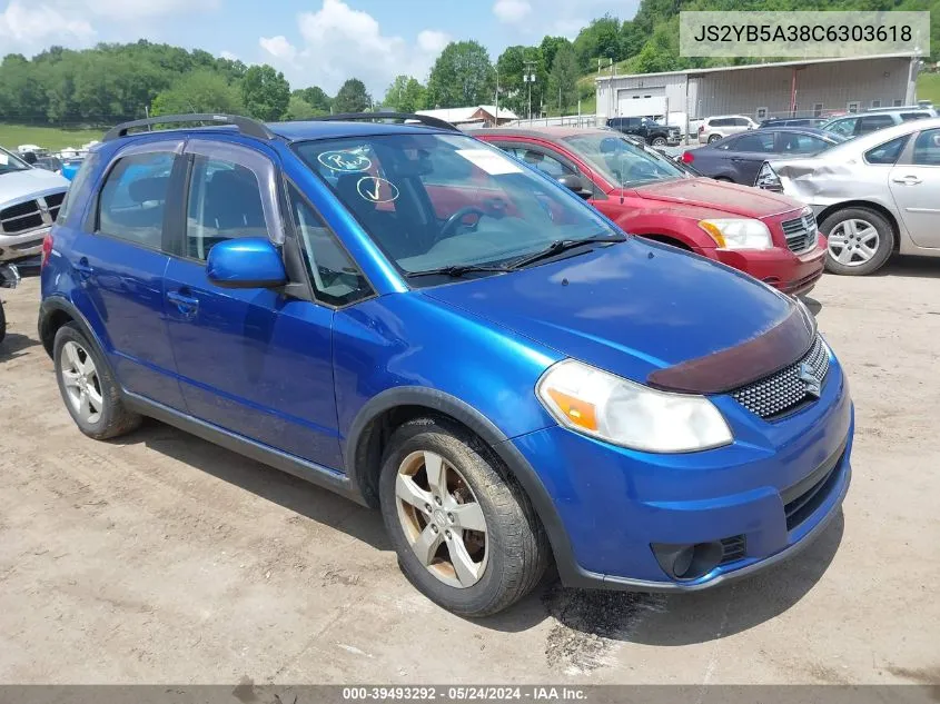 2012 Suzuki Sx4 Premium/Tech Valu Pkg (Nav) VIN: JS2YB5A38C6303618 Lot: 39493292