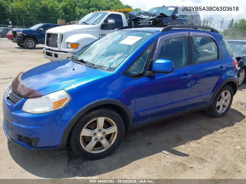 2012 Suzuki Sx4 Premium/Tech Valu Pkg (Nav) VIN: JS2YB5A38C6303618 Lot: 39493292