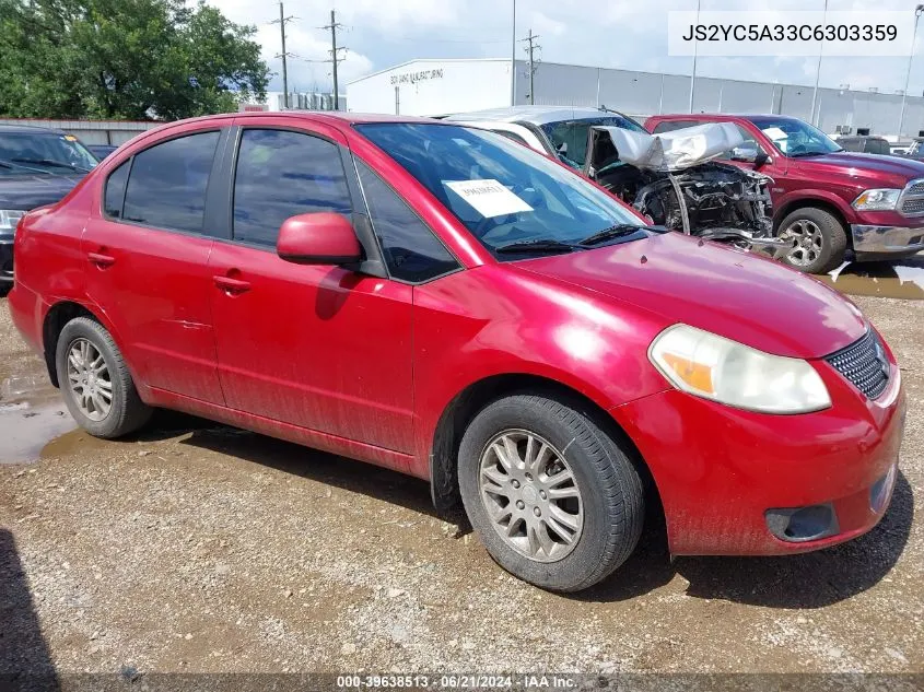 2012 Suzuki Sx4 Le/Le Popular VIN: JS2YC5A33C6303359 Lot: 39638513