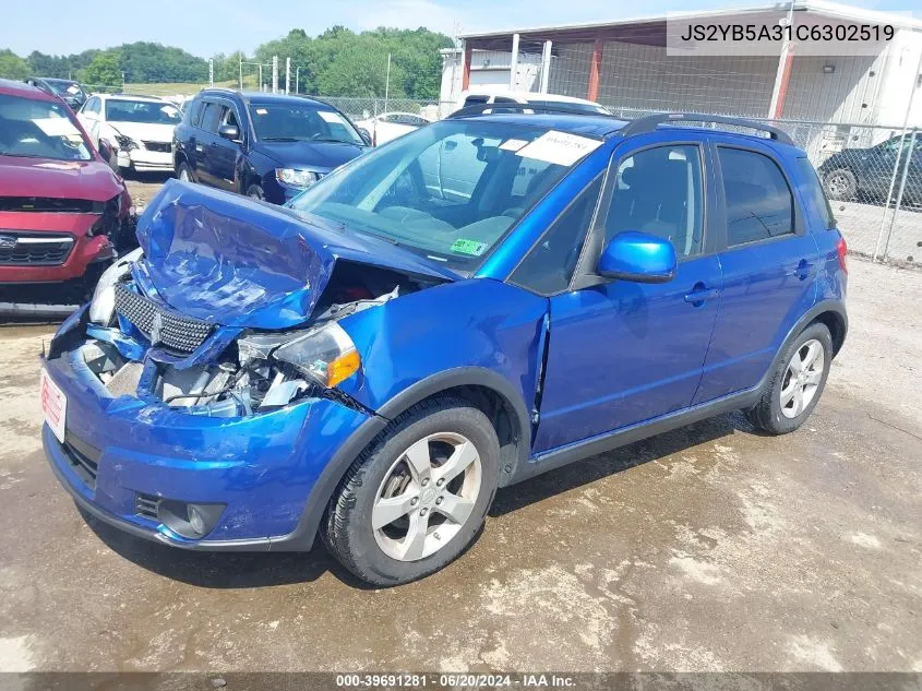 2012 Suzuki Sx4 Premium/Tech Valu Pkg (Nav) VIN: JS2YB5A31C6302519 Lot: 39691281