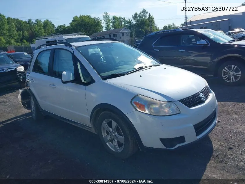 2012 Suzuki Sx4 VIN: JS2YB5A31C6307722 Lot: 39814907