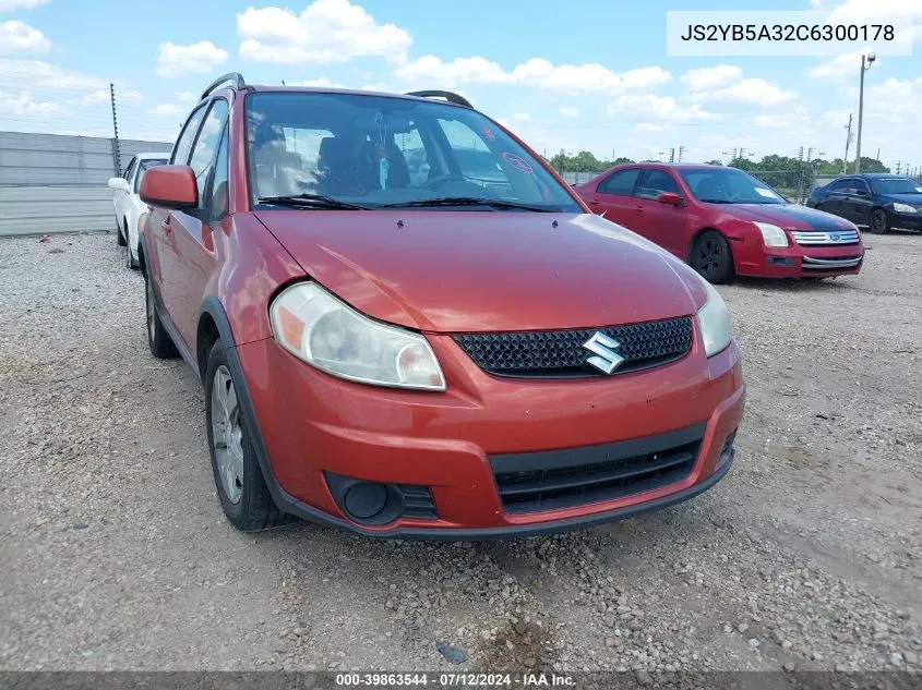 2012 Suzuki Sx4 Premium/Tech Valu Pkg (Nav) VIN: JS2YB5A32C6300178 Lot: 39863544