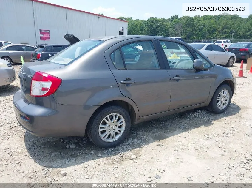 JS2YC5A37C6300593 2012 Suzuki Sx4 Le/Le Popular