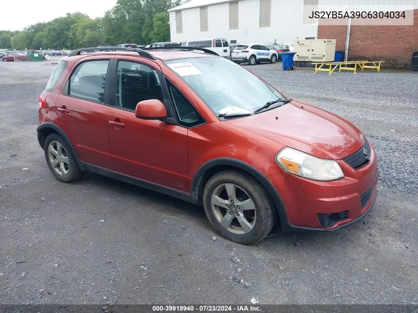 2012 Suzuki Sx4 Premium/Tech Valu Pkg (Nav) VIN: JS2YB5A39C6304034 Lot: 39919940