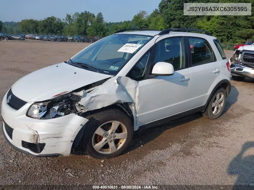 2012 Suzuki Sx4 Premium/Tech Valu Pkg (Nav) VIN: JS2YB5A3XC6305595 Lot: 40010831