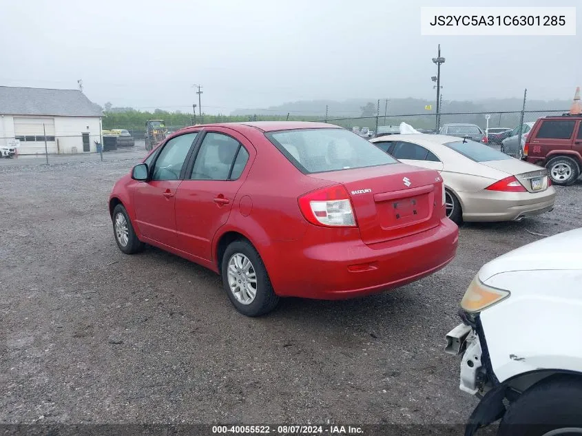 JS2YC5A31C6301285 2012 Suzuki Sx4 Le/Le Popular