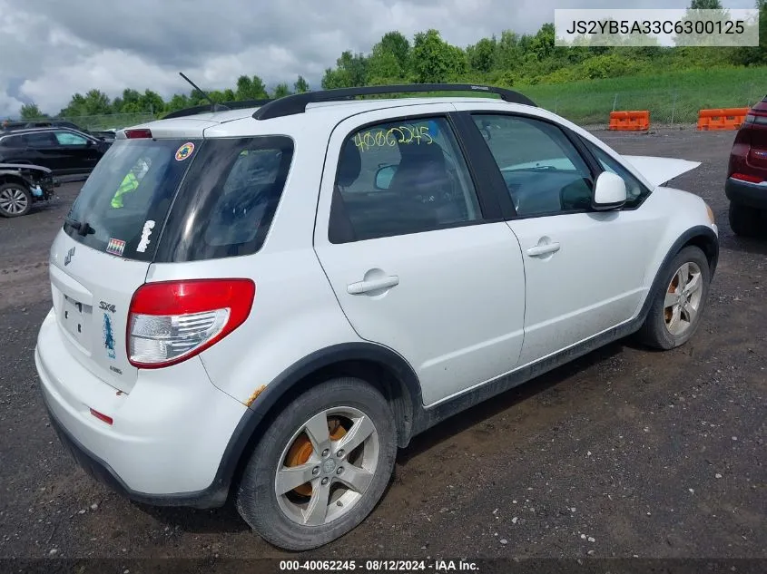 2012 Suzuki Sx4 Premium/Tech Valu Pkg (Nav) VIN: JS2YB5A33C6300125 Lot: 40062245