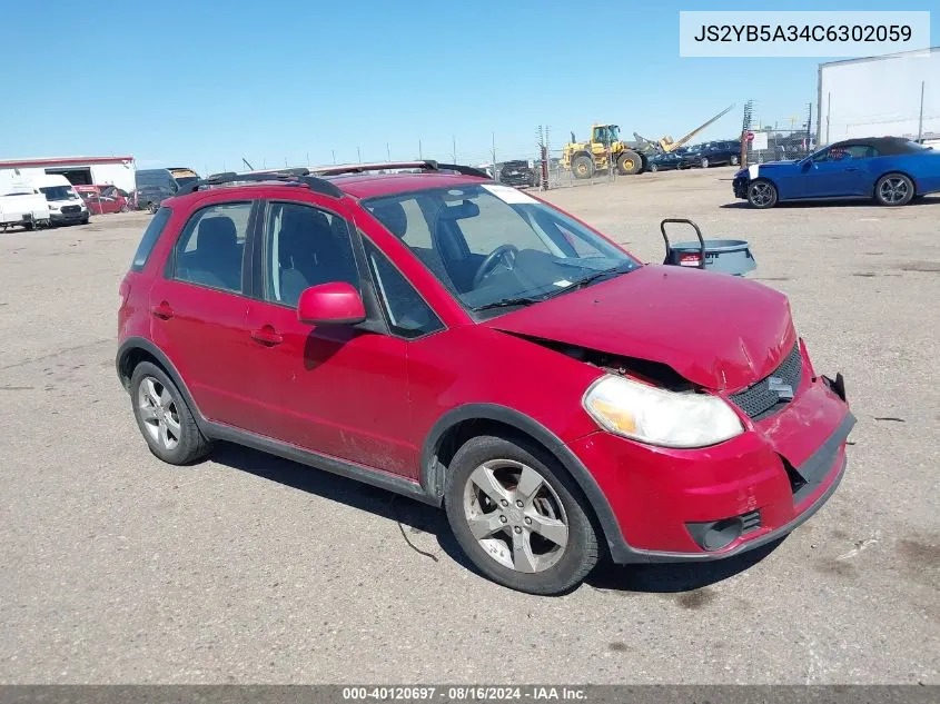 2012 Suzuki Sx4 Premium/Tech Valu Pkg (Nav) VIN: JS2YB5A34C6302059 Lot: 40120697