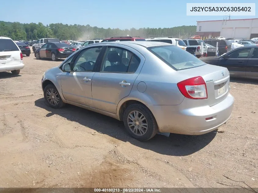 2012 Suzuki Sx4 Le/Le Popular VIN: JS2YC5A3XC6305402 Lot: 40180213