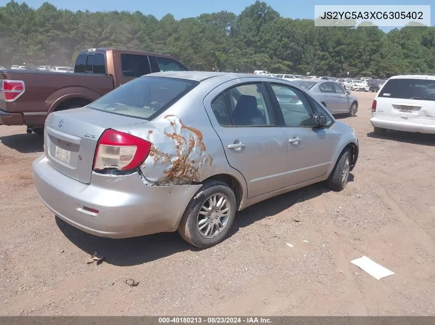 2012 Suzuki Sx4 Le/Le Popular VIN: JS2YC5A3XC6305402 Lot: 40180213