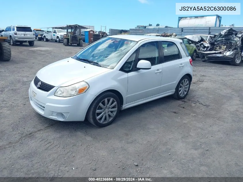 2012 Suzuki Sx4 Technology (Nav) VIN: JS2YA5A52C6300086 Lot: 40236684