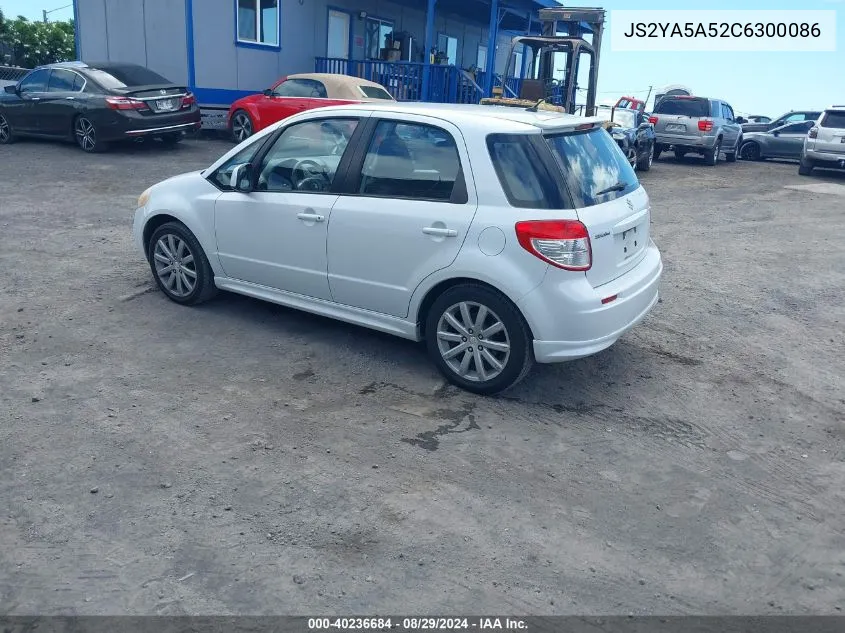 JS2YA5A52C6300086 2012 Suzuki Sx4 Technology (Nav)