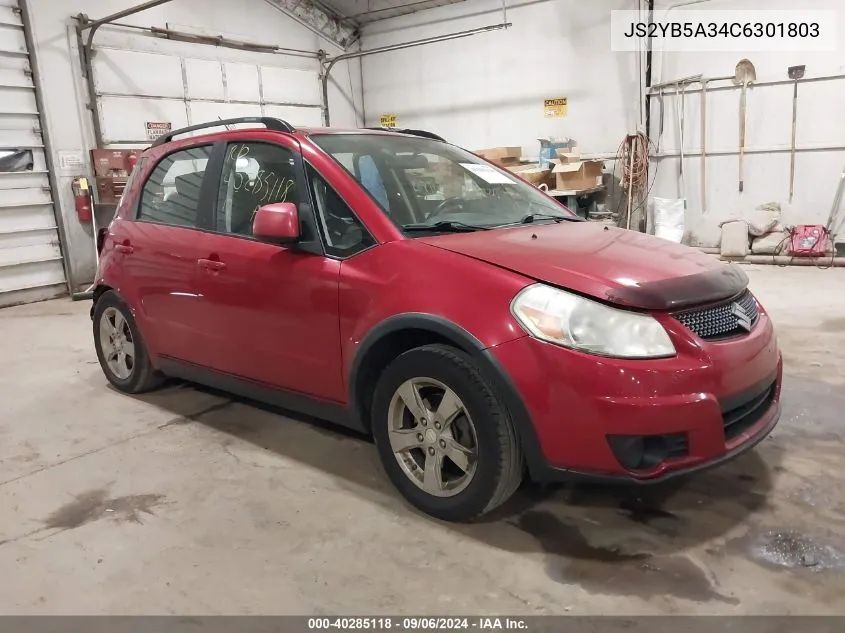 2012 Suzuki Sx4 Premium/Tech Valu Pkg (Nav) VIN: JS2YB5A34C6301803 Lot: 40285118