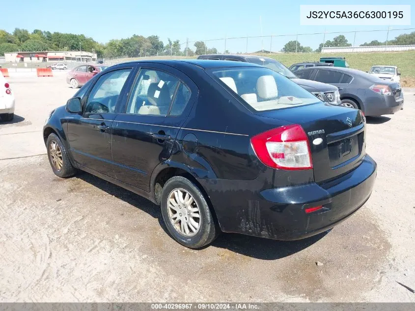 2012 Suzuki Sx4 Le/Le Popular VIN: JS2YC5A36C6300195 Lot: 40296967