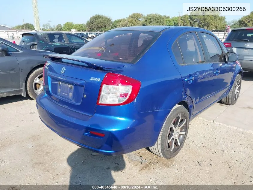 2012 Suzuki Sx4 Le VIN: JS2YC5A33C6300266 Lot: 40345648