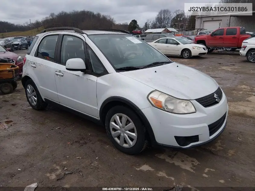 JS2YB5A31C6301886 2012 Suzuki Sx4 Premium/Tech Valu Pkg (Nav)