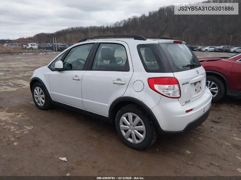 JS2YB5A31C6301886 2012 Suzuki Sx4 Premium/Tech Valu Pkg (Nav)