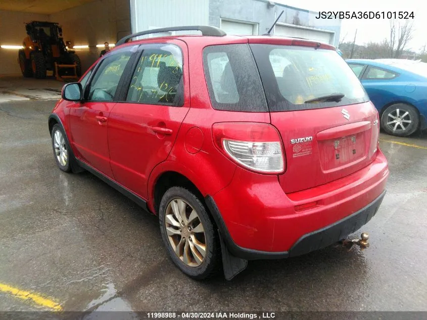 JS2YB5A36D6101524 2013 Suzuki Sx4